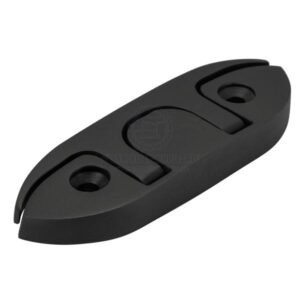 Relaxn Cleats - Fold Down - Surface Mount - S/S Black Pvd
