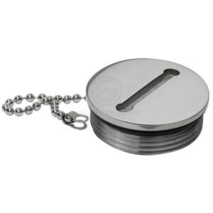 Deck Fillers - Replacement Caps Bsp - Stainless Steel