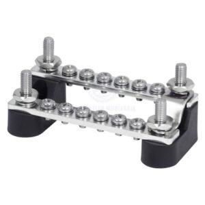Relaxn Bus Bar - Heavy-Duty - Stepped - Insulated