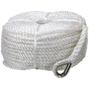Anchor Rope - 3 Strand Silver